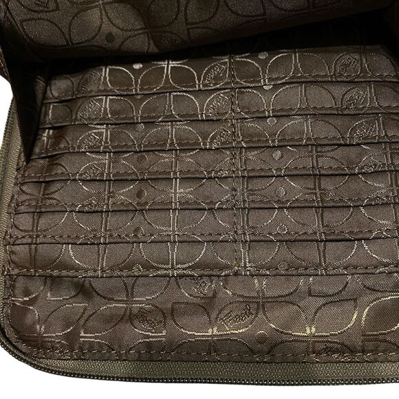 Vintage Fossil Crossbody Shoulder Messenger Canvas Bag Floral Boho Hippie Purse - Picture 10 of 16